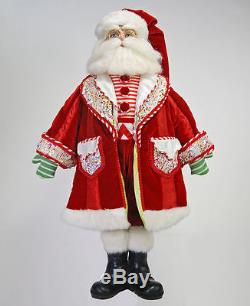santa clearance peppermint katherine claus doll collection store off