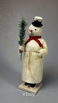 10,6Paper macheGerman Snowman Candy Containerby Paul Turner HNY21-022