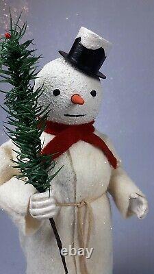 10,6Paper macheGerman Snowman Candy Containerby Paul Turner HNY21-022