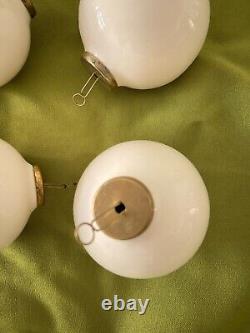 12 Ceramic Ball Decoration Beautiful Finish and Shade of Beige 2 1/2 diameter
