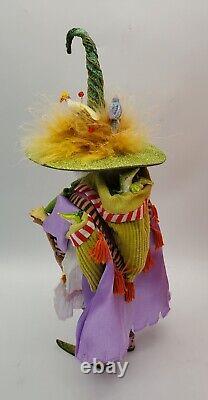 12 Dept. 56 Krinkles Halloween Short Witch With Baby Dragons Figurine NIB