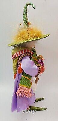12 Dept. 56 Krinkles Halloween Short Witch With Baby Dragons Figurine NIB