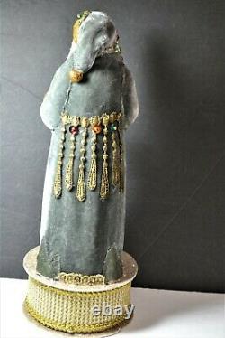 14 SANTA Doll Candy Box Figurine KATHERINE's CoLLECTION Victorian Sts Folk Art