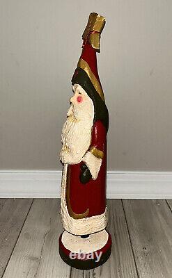 18HOUSE OF HATTEN Giant Santa Claus Star 1998 collectible