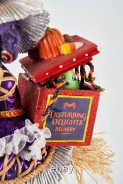 19 Katherine's Collection Disturbing Delights Witch Candy House Halloween Decor