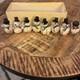1950s Vintage Japanese Spun Cotton Christmas Frosty The Snowman Lot Of 8