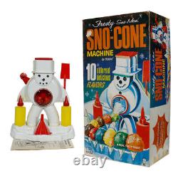 1960s Frosty Snowman SNO-CONE MACHINE in Box by Hasbro NICE