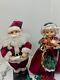 1980s Kmart Trim A Home Animated 18 Mr. & Mrs. Claus Works Lightbulb Burnt Out