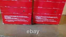 1990 Telco Motionette Santa Claus And Mrs. Claus 24 Motorized Figures in Box