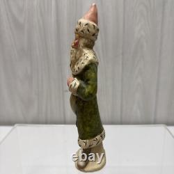 1991 Father Christmas Green Santa 555 Vaillancourt Folk Art Figurine #69