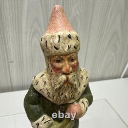 1991 Father Christmas Green Santa 555 Vaillancourt Folk Art Figurine #69