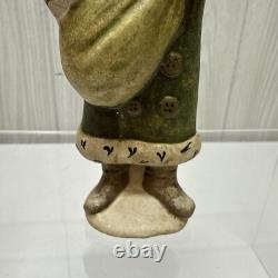 1991 Father Christmas Green Santa 555 Vaillancourt Folk Art Figurine #69