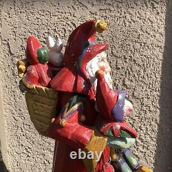 1992 Rare House of Hatten Santa with Toys Excellent Condition- No Missing Toys