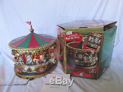 1995 SPECIAL EDITION Mr Christmas Musical Merry Go Round Animated Light 42 Songs