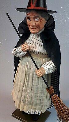 19Paper macheGerman Witch Candy Containerby Paul Turner CHS21-06