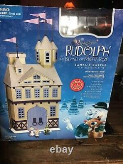 2001 Playing Mantis Rudolph & the Island of Misfit Toys Santa's Castle MIB