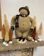 2002 Esc Trading Company Cody Foster Snowman Primitive Folk Art 18 Christmas