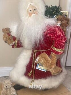 2002 Lynn Haney Collection New With Tags Santa Bears On Parade 2002 1872