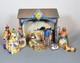 2003 Jim Shore Large Nativity 10 Pieces Christmas Excellent Used Cond