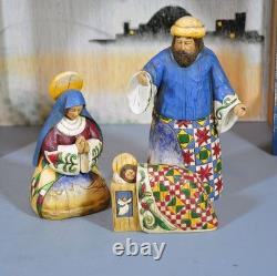 2003 Jim Shore Large Nativity 10 pieces Christmas Excellent Used Cond 2003 Jim Shore Large Nativity 10 pieces Christmas Excellent Used Cond