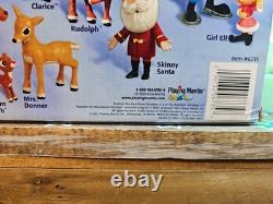 2003 Rudolph The Red-Nosed Reindeer Holiday Figurine Collection NIB
