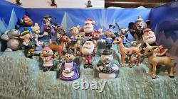 2003 Rudolph The Red-Nosed Reindeer Holiday Figurine Collection NIB