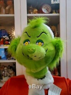 2004 Gemmy Dr. Seuss The Grinch Animated Dancing Life Size 5