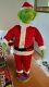 2004 Gemmy Dr. Seuss The Grinch Animated Dancing Life Size 5' & Wireless Mic
