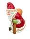 2006 Euc #131 Vaillancourt Folk Art Striding Father Christmas Decor Red Santa
