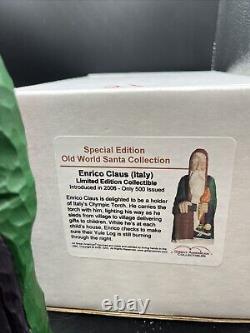 2006 Special Edition 10 Old World Santa Enrico Claus Italy Great American