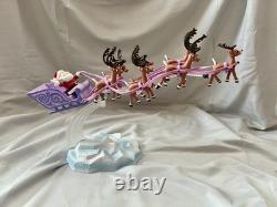 2007 Forever Fun Santa's Music Sleigh Rudolph The Red Nosed Reindeer Works 2007 Forever Fun Santa's Music Sleigh Rudolph The Red Nosed Reindeer Works