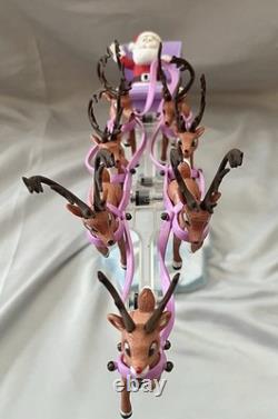 2007 Forever Fun Santa's Music Sleigh Rudolph The Red Nosed Reindeer Works 2007 Forever Fun Santa's Music Sleigh Rudolph The Red Nosed Reindeer Works