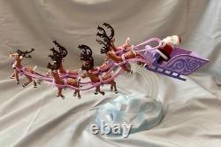 2007 Forever Fun Santa's Music Sleigh Rudolph The Red Nosed Reindeer Works 2007 Forever Fun Santa's Music Sleigh Rudolph The Red Nosed Reindeer Works