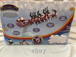 2007 Forever Fun Santa's Music Sleigh Rudolph The Red Nosed Reindeer Works 2007 Forever Fun Santa's Music Sleigh Rudolph The Red Nosed Reindeer Works