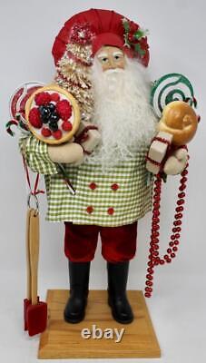 2007 Lynn Haney Santa Chef's Surprise 19 Tall Style 14707 Signed