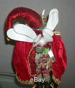 2007 Mark Roberts Candlelight Fairy Stocking Holder 21 with Tags