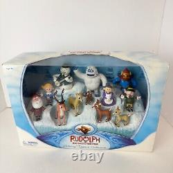 2007 Rudolph The Red Nosed Reindeer 12 Piece Holiday Figurine Collection Set BOX