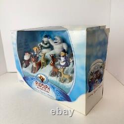 2007 Rudolph The Red Nosed Reindeer 12 Piece Holiday Figurine Collection Set BOX