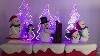 2018 Hallmark Snow Many Memories Musical Figures 3 Of 5 Christmas Set