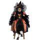 26 Karen Didion Traditional Spider Witch Amber Sitting Halloween Doll Decor
