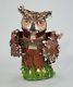 28-728620 Katherine's Collection 13 Into The Woods Owl Christmas Tree Topper