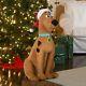 3 Ft Animated Scooby Doo In Santa Hat Sings 3 Songs Christmas Prop
