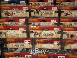 30 Pkg. Lot Of Lemax Xmas Figurines & Accessories (some Doubles, 1 Triple)-new