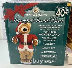 40 Dancing Santa Bear by Christmas International Musical Winter Wonderland
