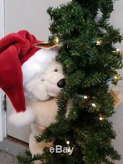40 Ditz Design (Hen House) polar Bear Christmas Tree Figurine Display