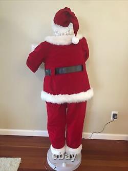 5' Foot Life Size Santa Claus Christmas Sings And Dances