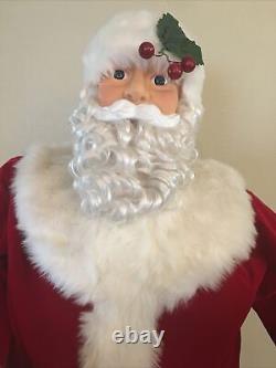 5' Foot Life Size Santa Claus Christmas Sings And Dances