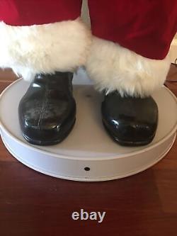 5' Foot Life Size Santa Claus Christmas Sings And Dances