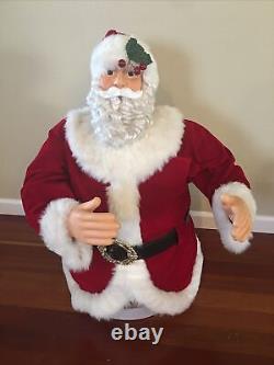 5' Foot Life Size Santa Claus Christmas Sings And Dances