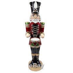 5' Musical Animated Nutcracker with LED Lights